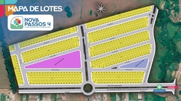 Lote/Terreno de 200m² no bairro Nova Passos 4, em Passos | Eu Corretor