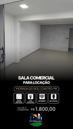Sala Comercial de no bairro Morada do Sol, em Castro | Eu Corretor